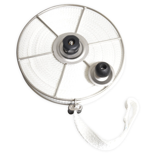 Ankarbandsrulle AISI 316 RF stål med 35mm x 50m band 4t