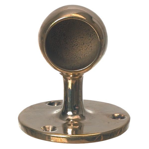 Ändstycke mässing 30mm kant