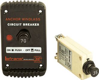 Lofrans Automatic Circuit Breaker 125Amp with Holder