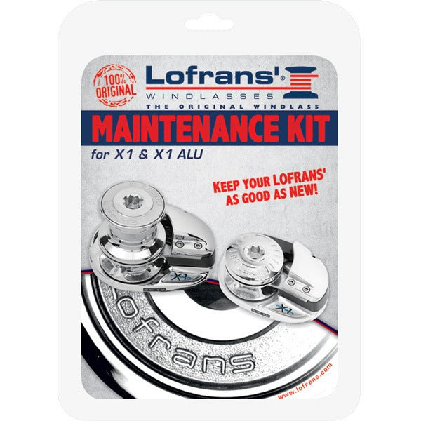 Lofrans service kit for x1 windlass