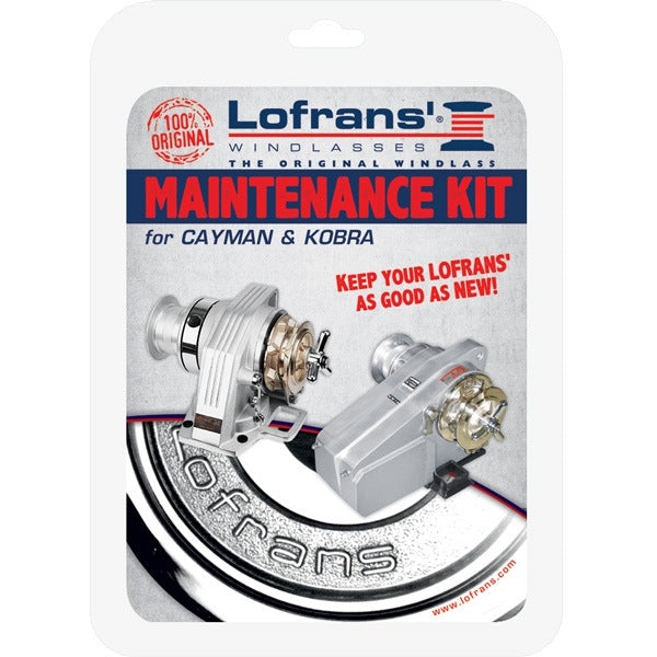 Lofrans service kit for Cayman/Cobra windlass