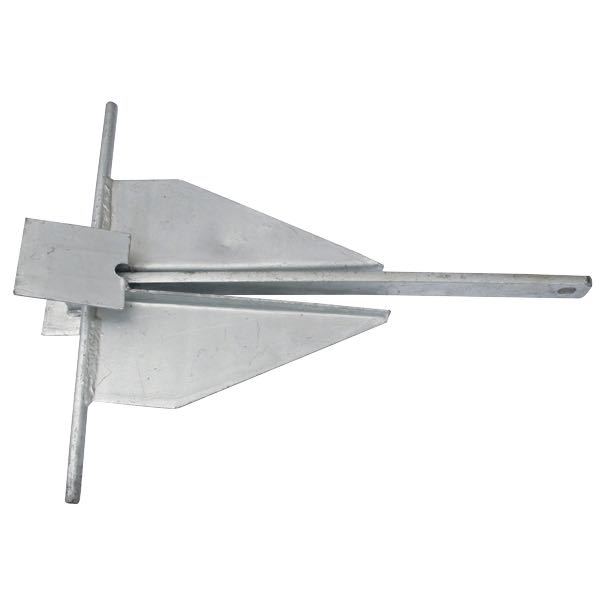 Anchor Danforth type HDG galvanized 10 kg