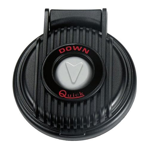 Foot contact down, black