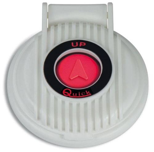 Foot contact up, white