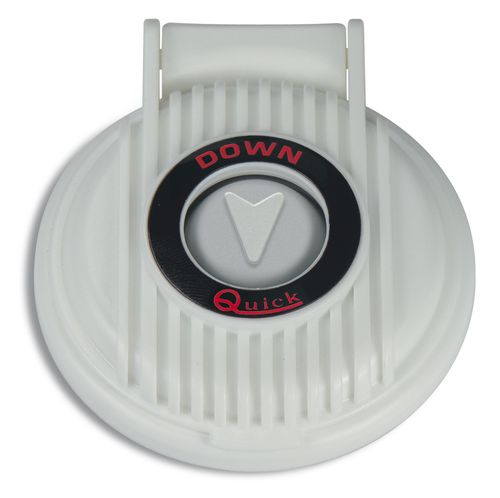 Foot switch down, white