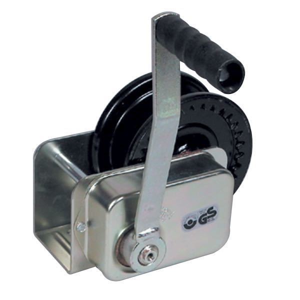 Trailer winch with brake 682 kg