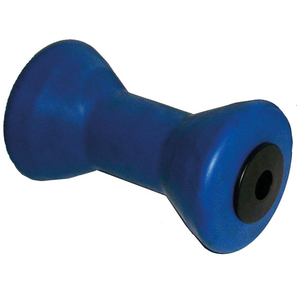 Keel roller blue 195x110mm hole Ø21mm