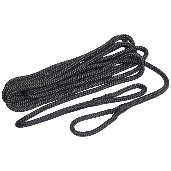Robline fender line braided 2-pack black 10mm x 2m