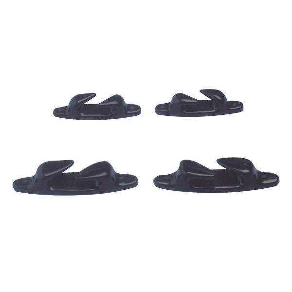 Anti-slip set black nylon 120mm
