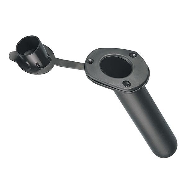 Fishing rod holder deck black PVC