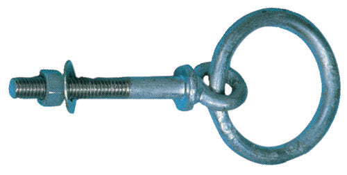 Mooring ring machine screw galv. 12x100mm