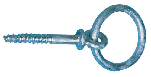 Mooring ring wood screw galvanized 10x75mm