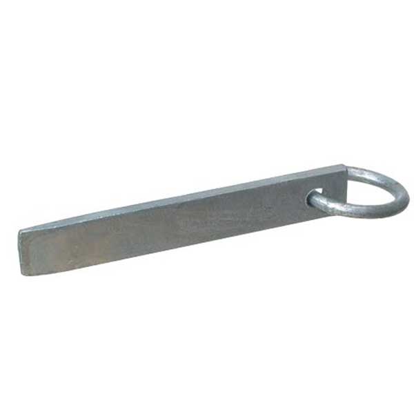Rock wedge galvanized straight