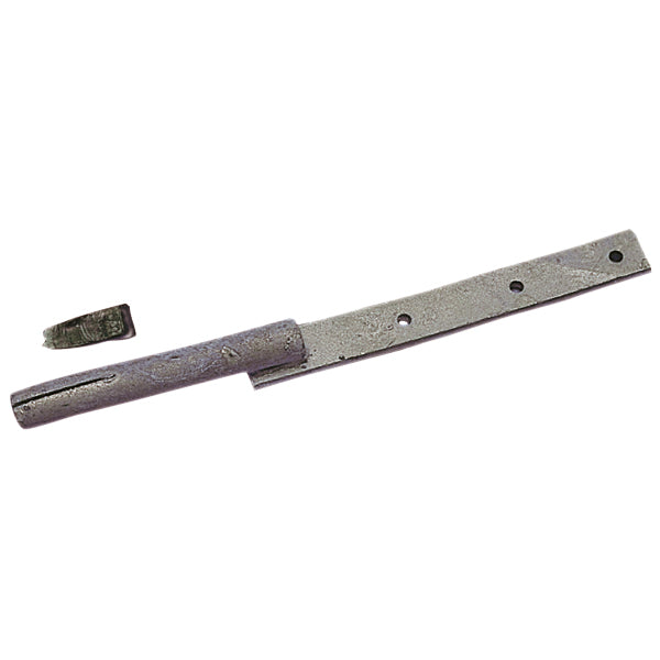 Blade fitting with wedge, hot-dip galvanized steel. 300 x 19mm