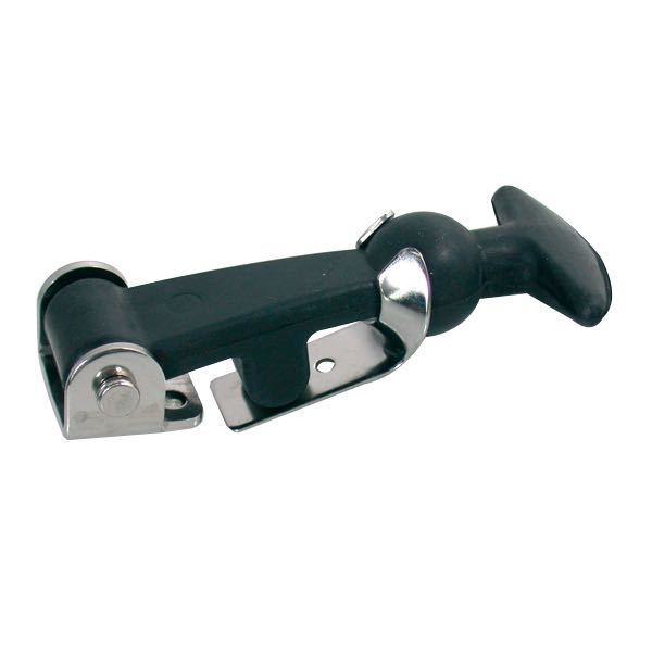 Bonnet lock complete stainless steel