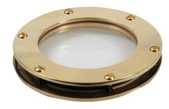 Portlight 150mm chrome fixed