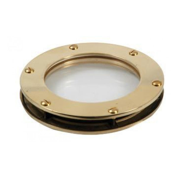 Portlight 150mm brass fixed
