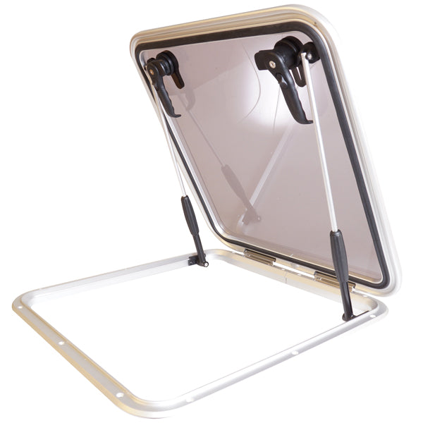 1852Marine hatch, anodized aluminum 327 × 457mm