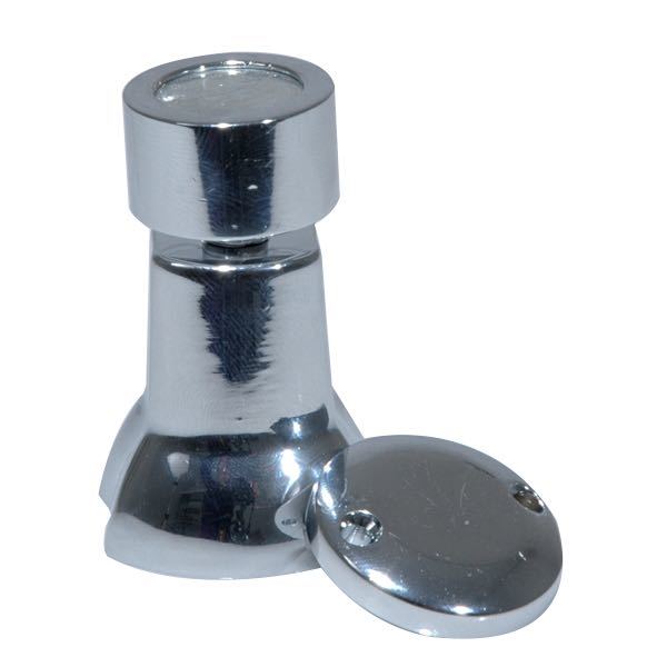 Doorstop magnetic chrome-plated brass