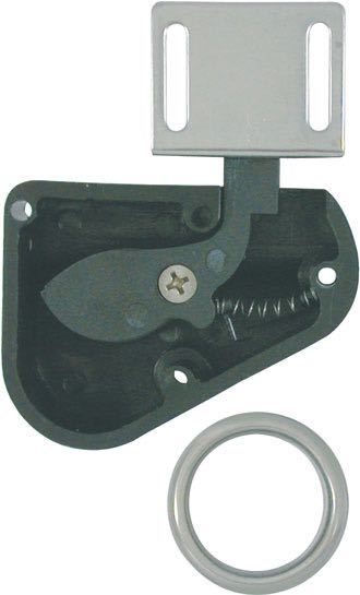 Cabinet lock for left finger