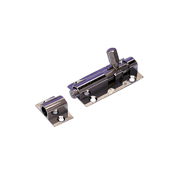 Barrel bolt fkr. brass, 50+13 mm