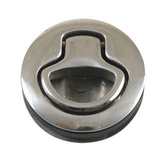 Deck plate with spring Ø61mm depth 20mm cast stainless steel