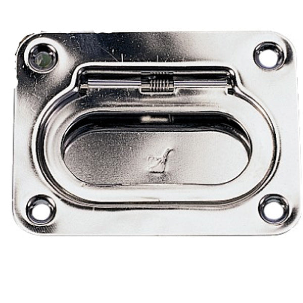 Roca floor plate suitcase handle 58x70mm SS 316