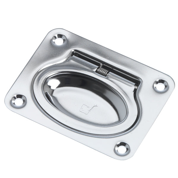 Roca deck fitting suitcase handle with return spring 75x60mm SS 316