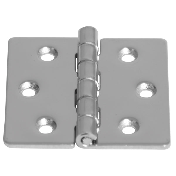 Butt hinge stainless, 45x45 mm