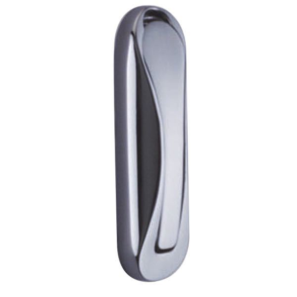Folding coat hook 75x25mm chrome-plated brass