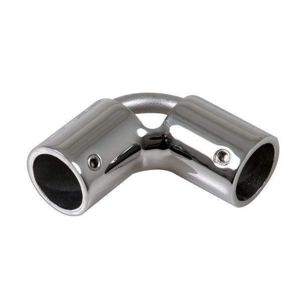 Elbow Ø22mm - 90° with holes SS