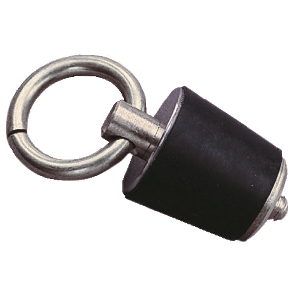 Drain plug stainless steel/rubber Ø29-33 mm