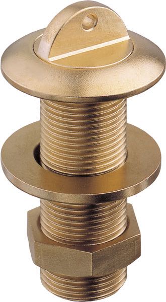 Bottom plug brass 3/4"