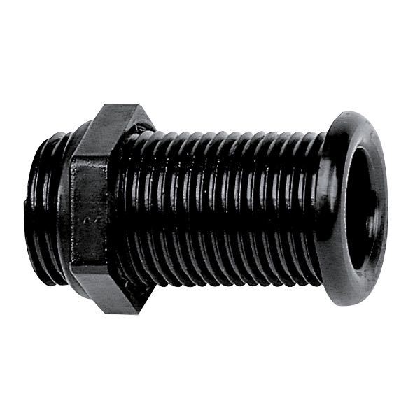 Cable gland black, L-62mm outer Ø: 39 mm inner Ø: 25 mm