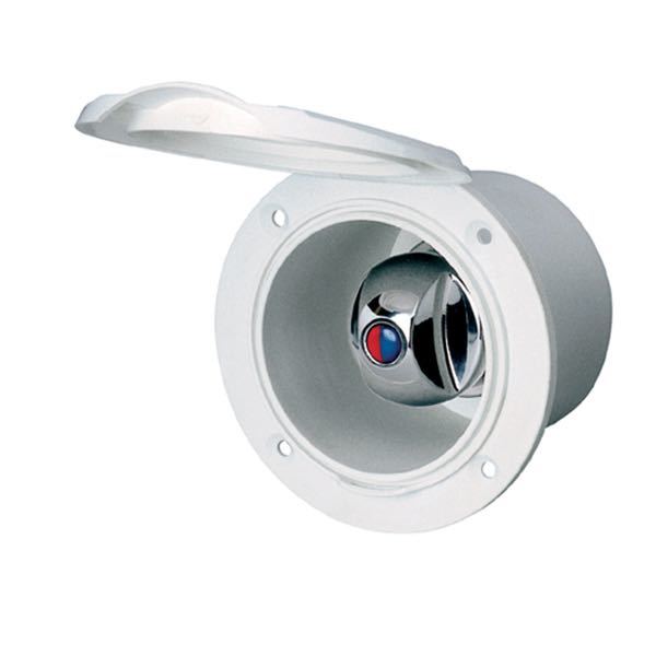 Built-in mixer white lid