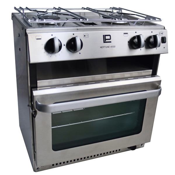 Neptune 4500 Two-Burner Gas Cooker with Oven and Grill
