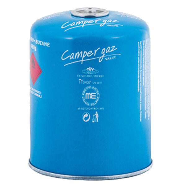 Gasolflaska 450 gr. ventil 7/16 NS EN 417