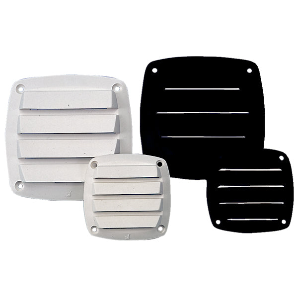 Roca Ventilation Grille 4" Black 125x125mm