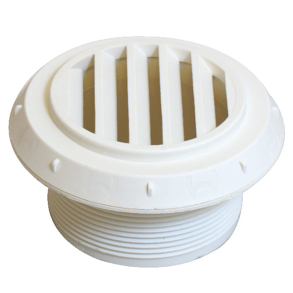 Webasto exhaust outlet white rotatable, open 45° for 60mm hose