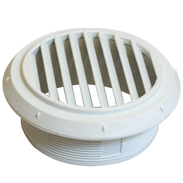 Webasto exhaust white rotatable, open 45° for 90mm hose