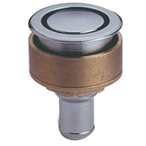 Tank vent flat chrome-plated 20mm