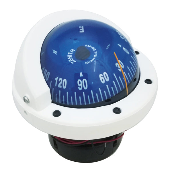 Riviera compass flush mounted ZENITH BZ1 SLIM 80mm white
