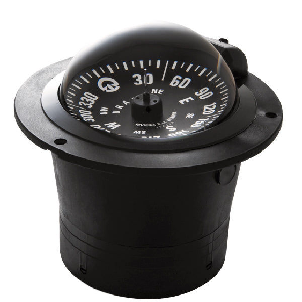 Riviera compass flush mounted URANIA BU1 100mm, black