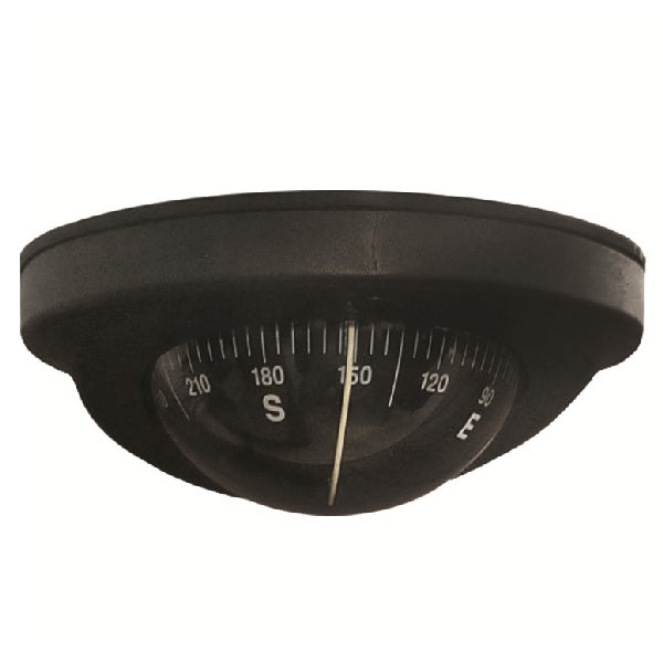 Riviera compass for ceiling mounting ASTRA 100mm, black with black rose
