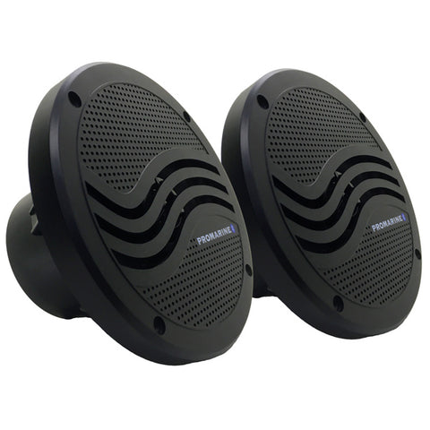 Promarine Bluetooth speaker black starter kit 6.5" 150W