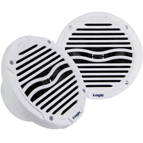 Högtalarset Logic SoundLab Marine 5,25" Vit 2st.