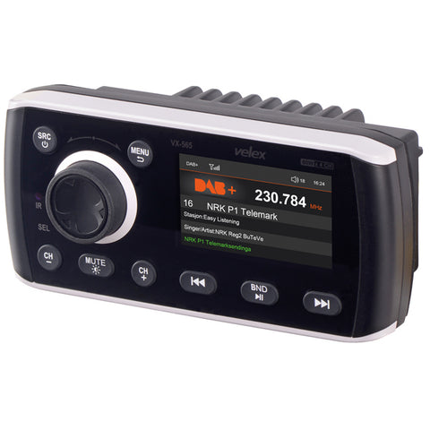 Velex Marine Radio DAB+/FM, Bluetooth, Remote Control 4x45W