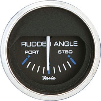 Faria Rudder Indicator ø 53 - Chesapeake Black