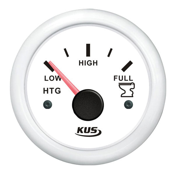 Kus Waste Water Tank Gauge, White 0-190hm, 12/24V