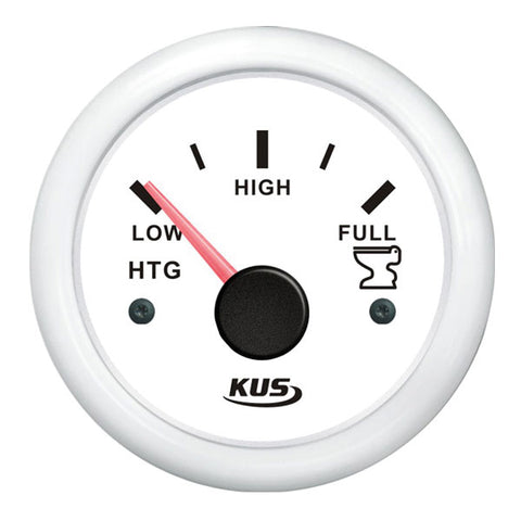 Kus tankmätare spillvatten, vit 0-190hm, 12/24V